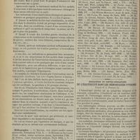 0416 - Page 418 - Revue générale. La foie mobile. Par M. Maurice Soupault... VI. Traitement / Indications et contre-indications de l'électricité dans les hémorragies utérines ; d'après M. A. Zimmern