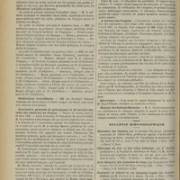 0428 - Page 430 - Chronique et nouvelles scientifiques. Faculté de médecine de Paris / Guerre / Distinctions honorifiques / Association générale de prévoyance et de secours mutuels des médecins de France / Association amicale des internes et anciens internes en médecine des hôpitaux et hospices civils de Paris / A travers les Congrès / Nécrologie / Hôpital des Enfants-Malades / Bulletin bibliographique
