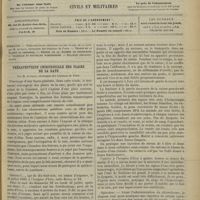 0439 - Page 441 - Sommaire / Thérapeutique chirurgicale des plaies de la rate ; par M. Auvray...