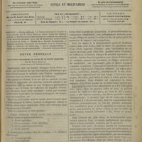 0467 - Page 469 - Sommaire / Revue générale. Les formes anormales et rares de la fièvre typhoïde. Par M. Henry Bernard... I. Formes anormales durant toute leur évolution