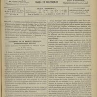 0487 - Page 489 - Sommaire / Traitement de la rhinite chronique hypertrophique diffusé par les injections sous-muqueuses de chlorure de zinc ; par M. Paul Viollet...