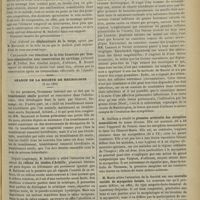 0503 - Page 505 - Séance de la Société de chirurgie. (1er mai 1901). M. Lejars : Sutures nerveuses / M. Richelot : Traitement du rein mobile par le massage / Résection de la tête humérale par fracture comminutive avec conservation du cartilage : M. Tuffier / Séance de la Société de neurologie. (2 mai 1901). Trousseau : Tremblement sénile / M. Babinski : Réflexe du tendon d'Achille / M. Lannois : Chorée de Hunthington / M. Guillain : Pression artérielle des atrophies musculaires / M. Marie : Nouvelle variété de myopathie faciale