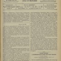 0507 - Page 509 - Sommaire / Paris, le 6 mai 1901 / Clinique exotique. L'éléphantiasis dans les pays chauds ; par M. J. Brault...