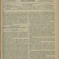 0515 - Page 517 - Sommaire / Clinique exotique. L'éléphantiasis dans les pays chauds ; Par M. J. Brault...