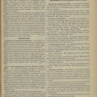 0519 - Page 521 - Médecine infantile. Chirurgie. Du danger des injections de morphine après les opérations pratiquées sous le chloroforme, et de réveil des mouvements respiratoires par l'irritation directe de la muqueuse trachéale. (Journ. de chir. ; Ann. de la Soc. belge de chir., mars, avril 1901) / Thérapeutique. Le salicylate de soude dans le diabète. (Brit. med. Journ., 30 mars 1901) / Sur un nouvel antiseptique à base de mercure, l'hermophényl. (Bull. méd., 4 mai 1901) / Chronique et nouvelles scientifiques. Faculté de médecine de Paris / Concours d'agrégation / Académie des sciences / Hôpitaux de Paris