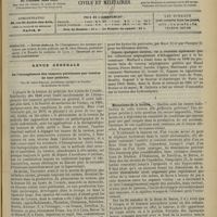 0523 - Page 525 - Sommaire / Revue générale. De l'étranglement des tumeurs pelviennes par torsion de leur pédicule. Par M. Léon Bérard... I. Mécanisme de la torsion
