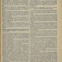 0543 - Page 545 - Revue bibliographique. Précis élémentaire des maladies vénériennes, par le Docteur Ch. Audry / Tableaux synoptiques d'exploration chirurgicale des organes à l'usage des étudiants et des praticiens, par M. Champeaux / La lutte contre la tuberculose, par M. P. Brouardel... [P. Brouardel]