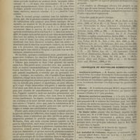 0584 - Page 586 - Revue générale. La diazo-réaction d'Ehrich. Par MM. M. Loeper et R. Oppenheim. IV / Chronique et nouvelles scientifiques. Assistance publique / Marine / Médecins sanitaires maritimes / On désire céder