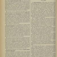 0590 - Page 592 - Séance de la Société médicale des hôpitaux. (24 mai 1901). MM. Comby et Gadaud : Trois cas de péritonite aiguë survenue au cours de la vulvo-vaginite des petites filles / MM. Gaucher et Coyon : Petites plaques de morphée ou de sclérodermie / MM. Triboulet et Decloux : Malade atteint de leucémie myélogène / MM. Launois et Camus : Deuxième bruit aortique / MM. Babinski et Nageotte : Liquide céphalorachidien de 120 sujets / M. Troisier : Deux calculs biliaires expulsés spontanément par l'intestin / Séance de la Société de chirurgie. (22 mai 1901)