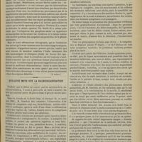 0599 - Page 601 - Revue générale. L'amputation du sein cancéreux. Par M. Ét. Cestan... II. Evolution et principes du traitement. (A suivre) / Quelques mots sur la rachicocaïnisation