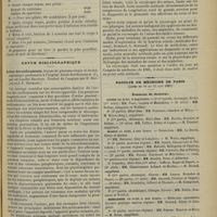 0611 - Page 613 - Formulaire. Neurasthénie cardiaque. (Journ. de méd. de Bordeaux) / Revue bibliographique. Action des médicaments, leçons de pharmacologie et de thérapeutique professées à l'Hôpital Saint-Bartholomew, par sir Lander Brunton. (Traduit de l'anglais par E. Bouqué et J.-F. Heymans) / La cryoscopie des urines. Application à l'étude des affections du coeur et des reins, par H. Claude... et V. Balthazard... / Faculté de médecine de Paris. (Actes du 10 au 15 juin 1901). Examens de doctorat