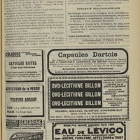 0613 - Page 615 - Chronique et nouvelles scientifiques. Externe de troisième année / Chemins de fer de Paris à Lyon et à la Méditerranée / Bulletin bibliographique