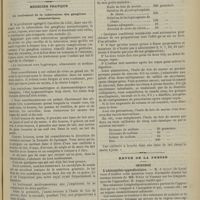 0617 - Page 619 - Séance de l'Académie de médecine. (4 juin 1901). M. Chavasse : Kyste dermoïde orbitaire / Médecine pratique. Le traitement de la tuberculose des ganglions mésentériques / Revue de la presse. Chirurgie. L'adénopathie appendiculaire
