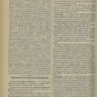 0640 - Page 642 - Faculté de au médecine de Paris. (Actes du 17 au 22 juin 1901). Examens de doctorat / Thèses / Chronique et nouvelles scientifiques. Concours des hôpitaux (médecine) / Concours pour deux places de médecin du dispensaire de Lyon / Écoles de médecine de Grenoble / Marine / Distinctions honorifiques / Don aux hospices de Marseille / Asiles d'État pour aliénés criminels / Statistique / Nécrologie