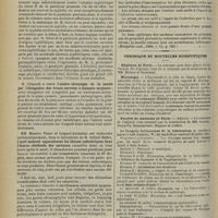0648 - Page 650 - Séance de la Société de neurologie. (6 juin 1901). M. Scherb : Fréquence de la syphilis des centres nerveux chez les Arabes / M. Chipault : Ulcère chronique de la jambe par l'élongation des troncs nerveux à distance moyenne / MM. Maurice Faure et Laignel-Lavastine : A quel moment apparaissent les lésions cadavériques dans l'écorce cérébrale des cerveaux / Revue de la presse. Contribution à l'étude expérimentale de la sérothérapie de la fièvre typhoïde. (Montpellier méd., 1900, t. XI, p. 385) / Chronique et nouvelles scientifiques. Hôpitaux de Paris / Nécrologie / Faculté de médecine de Paris / Le Congrès britannique de la tuberculose