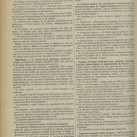 0660 - Page 662 - Chronique et nouvelles scientifiques. Marine / Statistique / Le Congrès annuel des aliénistes et neurologistes de France et des pays de langue française / Voyages d'études médicales aux stations minérales, stations climatériques et sanatoriums de France / Legs aux hospices civils de Lyon