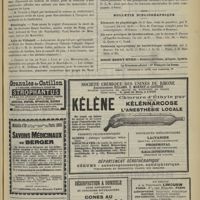 0661 - Page 663 - Chronique et nouvelles scientifiques. Legs aux hospices civils de Lyon / Nécrologie / Asile de Villejuif / Bulletin bibliographique