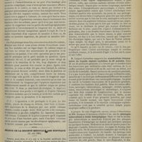 0699 - Page 701 - La fracture de l'olécrane et la fracture du col du radius chez l'enfant ; par M. A. Broca / Séance de la Société médicale des hôpitaux. (21 juin 1901). MM. Gilbert et Lereboullet : Ictère acholurique / M. Laignel-Lavastine : Numérations leucocytaires du liquide céphalo-rachidien de 40 malades / MM. Souques et Quiserne : Méningite tuberculeuse à forme hémiplégique / M. Simonin : Ophtalmoplégie externe partielle dissociée et périphérique au début d'une rougeole