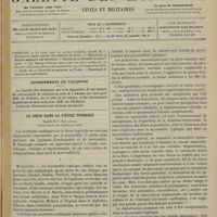0751 - Page 753 - Sommaire / Abonnements de vacances / Le coeur dans la fièvre typhoïde ; d'après M. C. Bacaloglu...