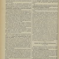 0754 - Page 756 - Séance de la Société médicale des hôpitaux. (5 juillet 1901). M. Londe : Urémie lente à forme bulbaire avec crises d'angoisse et respiration de Cheyne-Stokes / M. Rendu : Fracture du crâne... Légère lymphocytose / MM. F. Widal et L. Le Sourd : Sensibilisatrice spécifique dans le sérum des tuberculeux / MM. Griffon et Gandy : Présence du méningocoque dans la cavité nasale des malades / MM. Griffon et Apert : Méningite cérébro-spinale à forme ambulatoire / MM. Danlos et Gastou : Lymphangiectasies de la muqueuse labiale et buccale consécutives à des érysipèles à répétition / Séance de la Société de neurologie (4 juillet 1901). Encéphalite aiguë sénile. MM. Raymond et Philippe