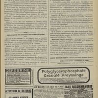 0765 - Page 767 - Revue bibliographique. Précis de législation militaire, guide administratif à l'usage des médecins de l'armée (active, réserve, territoriale et médecins auxiliaires), par le Docteur A. Boisson... / Chronique et nouvelles scientifiques. Conseil de la Faculté / Faculté de Paris / Hôpitaux de province / Concours pour l'internat et l'externat des hospices civils de Lyon / Guerre / Marine / Muséum d'histoire naturelle / La peste