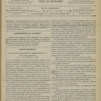 0767 - Page 769 - Sommaire / Abonnements de vacances / Revue générale. État actuel de la question de l'aphasie motrice. Par M. Fernand Bernheim...
