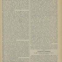 0773 - Page 775 - Revue générale. État actuel de la question de l'aphasie motrice. Par M. Fernand Bernheim... IV. La localisation de l'aphasie motrice au pied de la troisième frontale gauche est-elle définitivement établie ? / Ectasie de l'appendice ; par MM. R. Meslay... et V. Pauchet...