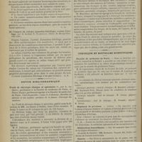 0792 - Page 794 - Revue des thèses. Le facial supérieur dans l'hémiplégie cérébrale, par M. le Docteur J. Calmette. (Thèse de Montpellier, 1900-1901) / De l'emploi du calaya (anneslea febrifuga) comme fébrifuge, par le Docteur N. Tsamboulas. (Thèse de Montpellier, 1899-1900) / Revue bibliographique. Traité de chirurgie clinique et opératoire, par A. Le Dentu... et Pierre Delbet... Vient de paraître : tome X et dernier, Maladies du testicule et des organes génitaux de la femme. Chirurgie des membres / Chronique et nouvelles scientifiques. Faculté de médecine de Paris / Hôpitaux de province / Distinctions honorifiques / Guerre