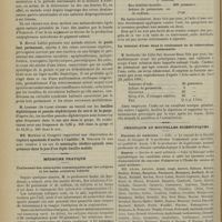 0812 - Page 814 - Séance de la Société médicale des hôpitaux. (19 juillet 1901). MM. L. Jacquet et Trémolières : Mélanodermie chez un tuberculeux, par des applications peu prolongées de cataplasmes de farine de graine de lin légèrement sinapisés ou même simples / M. Marcel Labbé : Pouls lent permanent / M. Lesieur... : Bacilles diphtériques et pseudo-diphtériqes du nez et de la gorge / Médecine pratique. Traitement des cataractes commençantes par les collyres et les bains oculaires iodurés / La teinture d'iode dans le traitement de la tuberculose pulmonaire / Chronique et nouvelles scientifiques. Faculté de médecine / Guerre