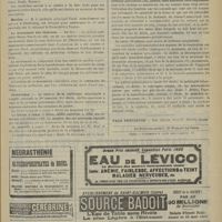 0813 - Page 815 - Chronique et nouvelles scientifiques. Guerre / Marine / Le monument des internes / Statistique