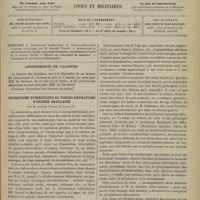 0815 - Page 817 - Sommaire / Abonnements de vacances / Rhumatisme tuberculeux ou pseudo-rhumatisme d'origine bacillaire ; par M. Antonin Poncet...