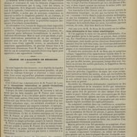 0819 - Page 821 - Appendicite et fièvre typhoïde. Etude clinique et diagnostic différentiel ; d'après M. le Docteur Bayet / Séance de l'Académie de médecine. (23 juillet 1901). P. Poncet... : Rhumatisme tuberculeux ou pseudo-rhumatisme d'origine bacillaire / MM. Cornil et Petit : Lésions du foie déterminées par la présence de la douve dans les voies biliaires / M. de Brun : Vibration abdominales et leur valeur séméiologique