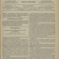 0823 - Page 825 - Sommaire / Abonnements de vacances / Revue générale. Des injections sous-arachnoïdiennes de cocaïne en obstétrique. Par M. le Docteur P. Puech... I