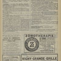 0833 - Page 835 - Chronique et nouvelles scientifiques. Concours pour l'admission de médecins au service sanitaire international à Constantinople / Statistique / Tribunaux / Hôpital Saint-Louis