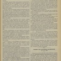 0851 - Page 853 - Intoxication grave par l'emploi d'une teinture servant à noircir les souliers ; par M. Lop... / Séance de l'Académie de médecine. (30 juillet 1901). M. Cornil : Altérations biliaires déterminées par la présence de la douve