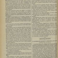 0868 - Page 870 - Gangrène gazeuse bénigne du membre inférieur droit remontant jusqu'à la racine de la cuisse, après un écrasement du pied par roue de wagon ; conservation du membre ; guérison. Par M. Thévenot... / Médecine pratique. Le cacodylate de soude dans la tuberculose pulmonaire. D'après M. Albert Jalaguier
