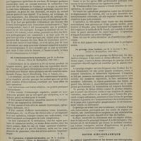 0871 - Page 873 - Revue des thèses. Contribution à l'étude des tumeurs malignes du rein chez l'enfant chez l'adulte, par M. le Docteur Puig Amesller. (Thèse de Montpellier, 1900) / De l'abaissement de la cataracte, par M. le Docteur E. Delord. (Thèse de Montpellier, 1900-1901) / De l'opération d'Alquié-Alexander, par M. le Docteur Wladimiroff. (Thèse de Montpellier, 1900-1901) / Le prurigo chez l'enfant, par M. le Docteur C. Mas. (Thèse de Montpellier, 1899-1900) / Revue bibliographique. La colique appendiculaire et les formes non chirurgicales de l'appendicite, par M. Ch. Talamon