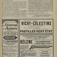 0889 - Page 891 - Chronique et nouvelles scientifiques. Guerre / Statistique / Nécrologie
