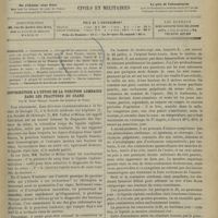 0919 - Page 921 - Sommaire / Contribution à l'étude de la ponction lombaire dans les fractures du crane ; par M. René Tesson...