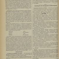 0924 - Page 926 - Revue de la presse. Maladies infantiles. Diagnostic de la scarlatine / L'amygdalite pharyngée aiguë primitive chez les enfants. (Écho méd. du Nord, 4 août 1901) / Thérapeutique. A propos du cacodylate de soude. (Centre médical, 1er juin 1901) / Chronique et nouvelles scientifiques. Faculté de médecine de Paris / Hôpitaux de province / Marine