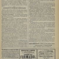 0965 - Page 967 - Thèses soutenues à la Faculté de médecine de Paris pendant l'année scolaire 1900-1901 / Chronique et nouvelles scientifiques. Guerre / Distinctions honorifiques / Statistique / Le prix Osiris de 100000 francs / Chemins de fer de Paris à Lyon et à la Méditerranée