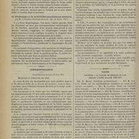 0980 - Page 982 - Revue des thèses. De la hernie inguino-superficielle, par le Docteur Jacques Vaillant. (Th. de Paris, 1901) / Le diaphragme et la motilité des épanchements pleuraux, par M. le Docteur Christian Dupinet.(Th. de Paris, 1901) / Correspondance. [Dr J. Seure] / Thèses soutenues à la Faculté de médecine de Paris pendant l'année scolaire 1900-1901