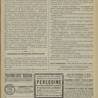 1001 - Page 1003 - Thèses soutenues à la Faculté de médecine de Paris pendant l'année scolaire 1900-1901 / Chronique et nouvelles scientifiques. Guerre / Marine / Congrès des médecins aliénistes et neurologistes de France et des pays de langue française / Contre la tuberculose / Nécrologie