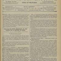 1003 - Page 1005 - Sommaire / Deux cas de kystes hydatiques du foie traités par la méthode de Delbet. Remarques sur le frémissement hydatique ; par MM. H. Caubet et H. Judet...