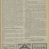 1049 - Page 1051 - Thèses soutenues à la Faculté de médecine de Paris pendant l'année scolaire 1900-1901 / Chronique et nouvelles scientifiques. Asiles publics d'aliénés de la Seine / Guerre / Marine / Statistique