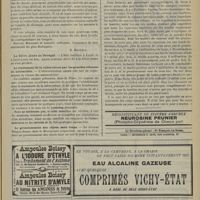 1153 - Page 1155 - Chronique et nouvelles scientifiques. Intérêts professionnels / La fièvre jaune au Sénégal / Le traitement de la tuberculose par les grandes vitesses en automobile / Le grossissement des objets sans loupe