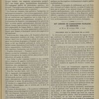 1193 - Page 1195 - Revue générale. Les éruptions médicamenteuses de cause interne ; par M. Henry Bernard... III. Symptômes / XIVe Congrès de l’Association française de chirurgie du 21 au 26 octobre 1901, à Paris. Discussion sur la chirurgie de la rate. M. Lassabatie : Rupture de la rate / Guérison spontanée, observé par M. Moty