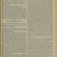 1203 - Page 1205 - XIVe Congrès de l’Association française de chirurgie. Nouveau procédé pour l'anesthésie générale par le chlorure d'éthyle. Par M. Malherbe / Intérêts professionnels. Réunion des chirurgiens des hôpitaux de province