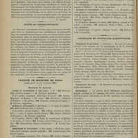 1224 - Page 1226 - Revue bibliographique. Les maladies de l’orientation et de l’équilibre, par le Professeur Grasset. [R. Cestan] / Notes de thérapeutique. (Les nouveaux remèdes, 8 octobre 1901) / Faculté de médecine de Paris. (Actes du 11 au 16 novembre 1901). Examens de doctorat / Chronique et nouvelles scientifiques. Hôpitaux de province / Université de Lille / Statistique