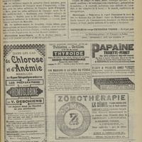 1233 - Page 1235 - Chronique et nouvelles scientifiques. Association générale des médecins de France / Guerre / Distinctions honorifiques / Société médicale de Pau / Hôpital Saint-Antoine / Nécrologie
